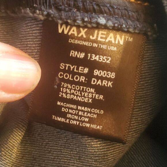 Wax Jean s Button Down Mini Skirt - Picture 4 of 8